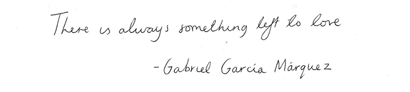 The Most Fondest Farewell, Gabriel García Márquez