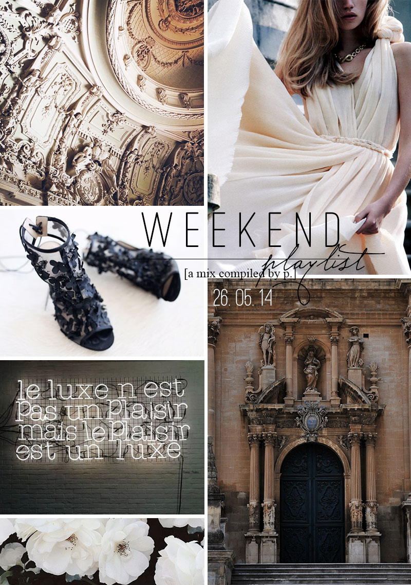 Playlist 27.05.14 : Five Songs for the Weekend