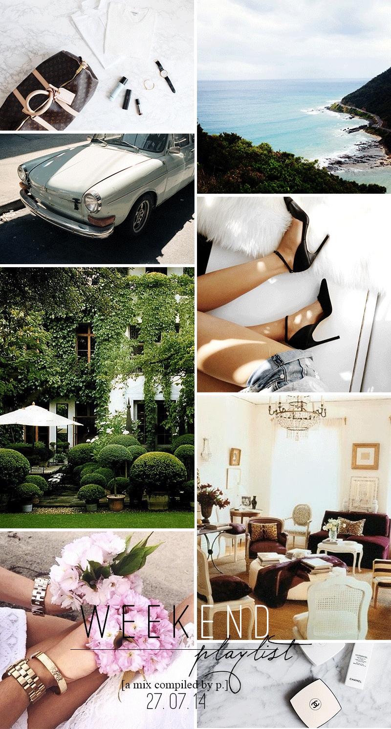 Playlist 27.07.14 : Five Songs for the Weekend