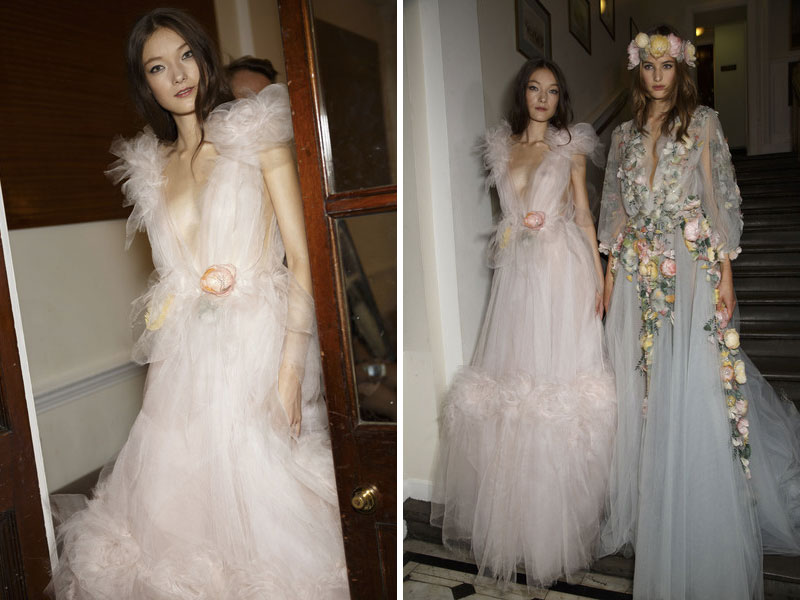 Runway : Marchesa Spring 2015 Ready-to-Wear