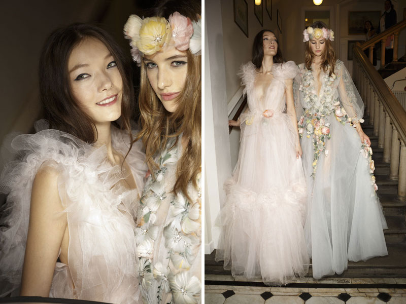 Runway : Marchesa Spring 2015 Ready-to-Wear