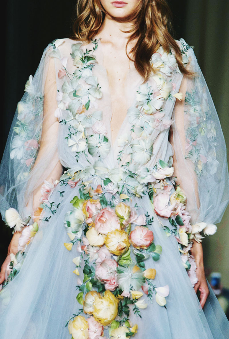 Runway : Marchesa Spring 2015 Ready-to-Wear