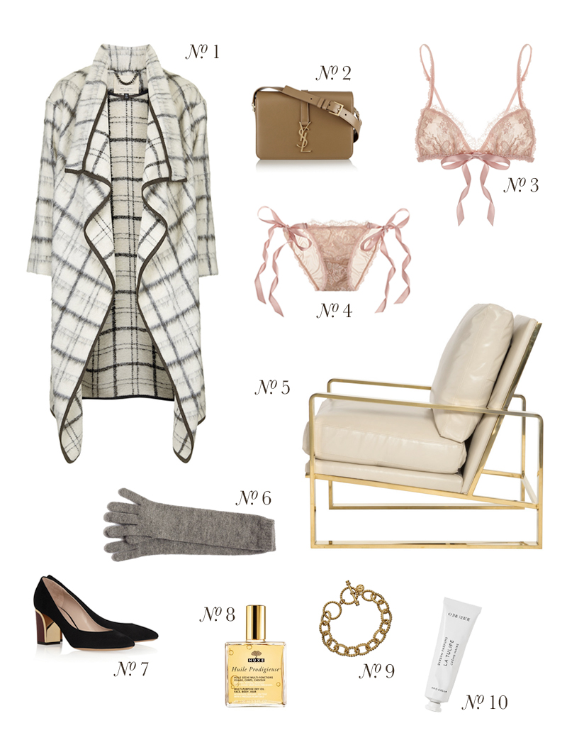 At the Shops : Favourite Fall Things in Tartan & Gold