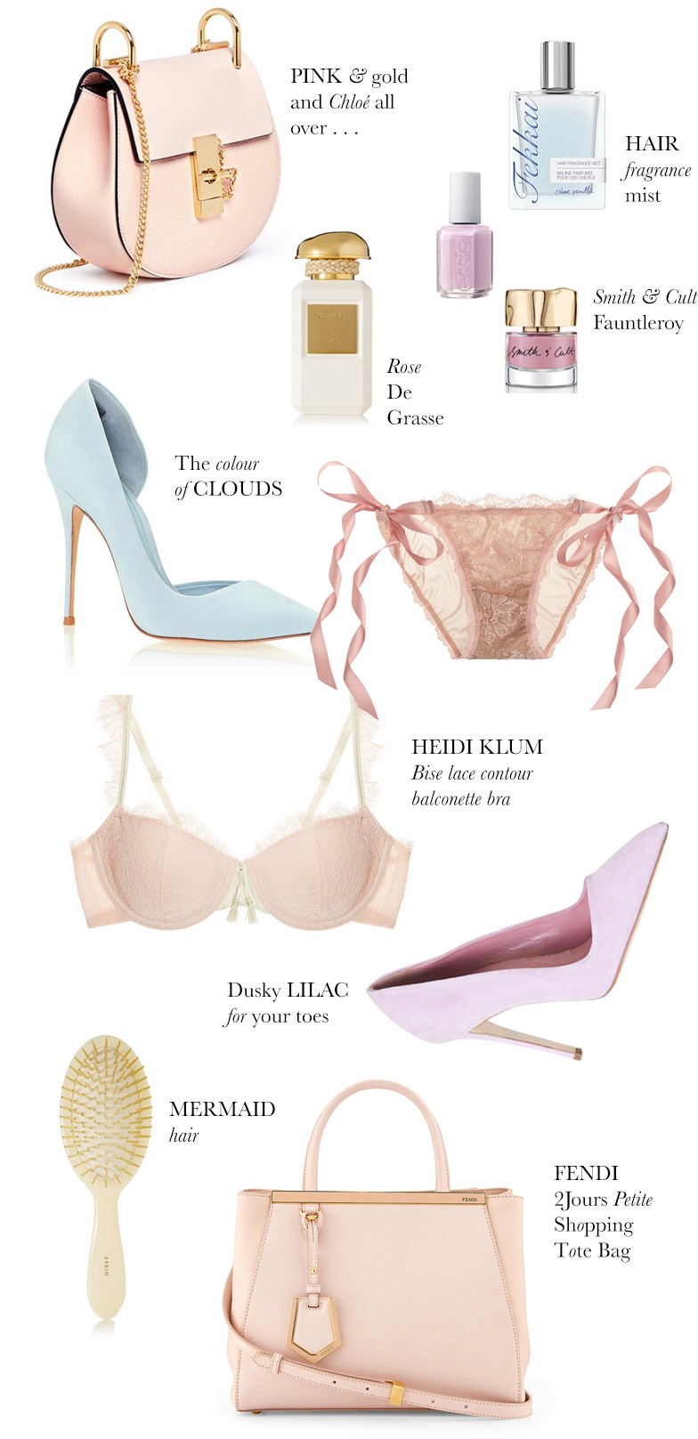 At the Shops : Spring Things in Shades of Perfectly Pretty Pastel