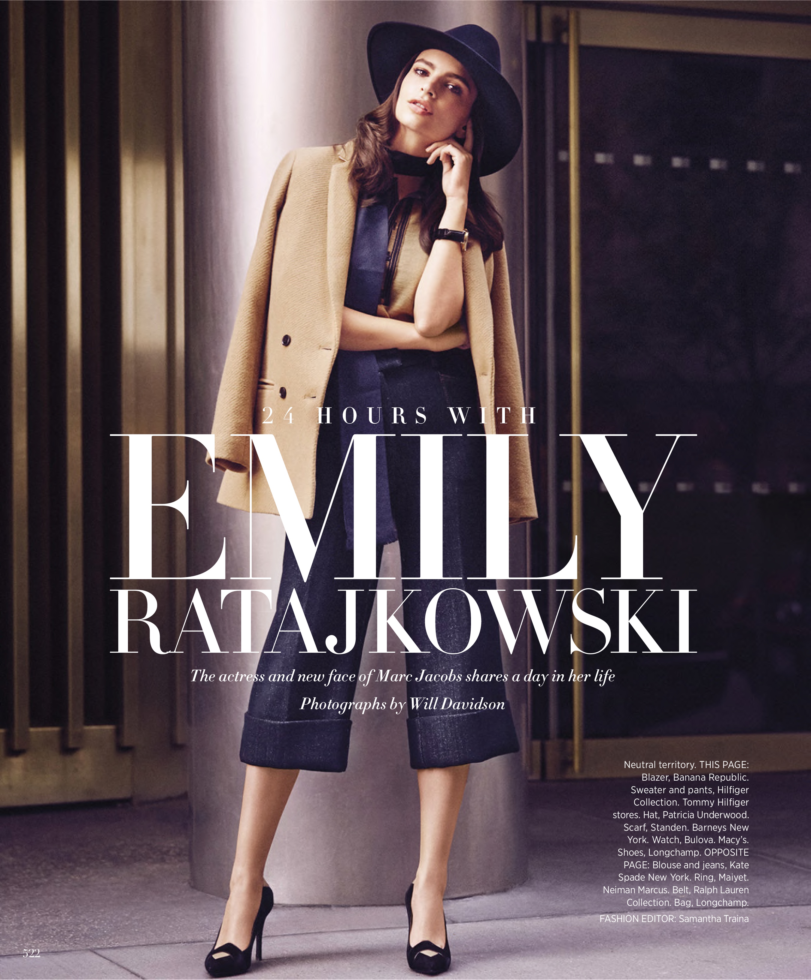 03-Em Ratajkowski by Will Davidson for Harpers Bazaar September 2015-This Is Glamorous