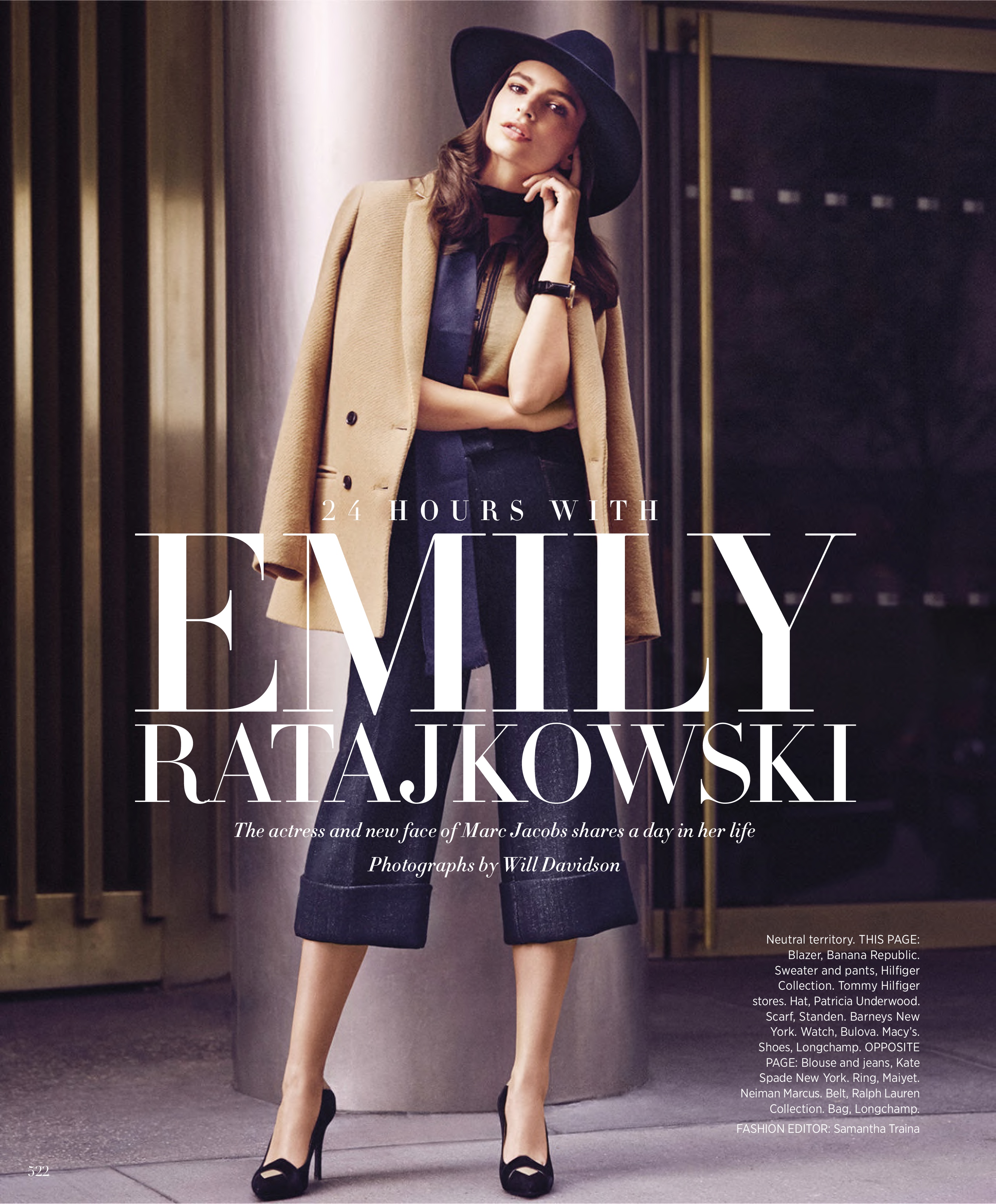 03-Em Ratajkowski by Will Davidson for Harpers Bazaar September 2015-This Is Glamorous