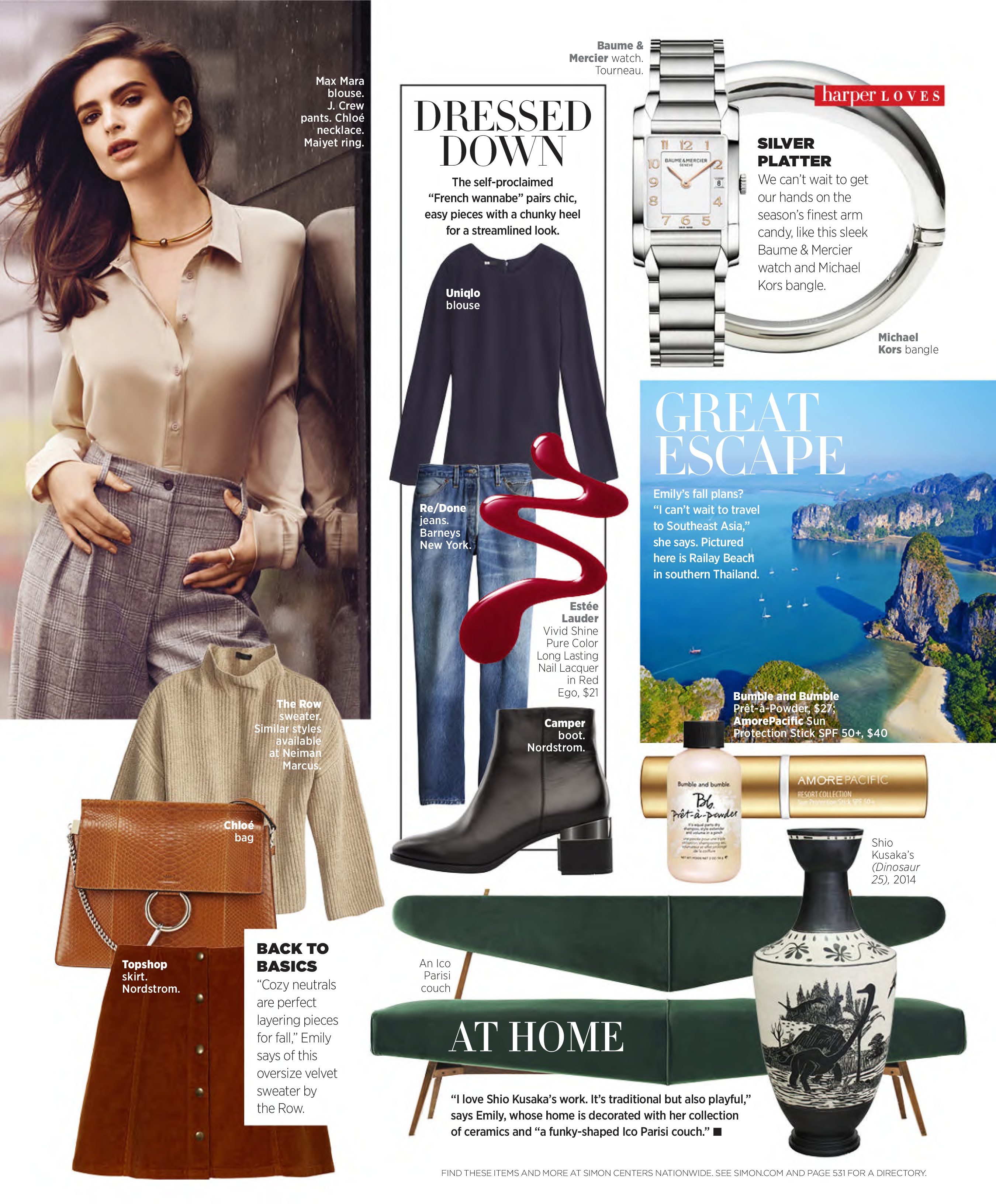 06-Em Ratajkowski by Will Davidson for Harpers Bazaar September 2015-This Is Glamorous