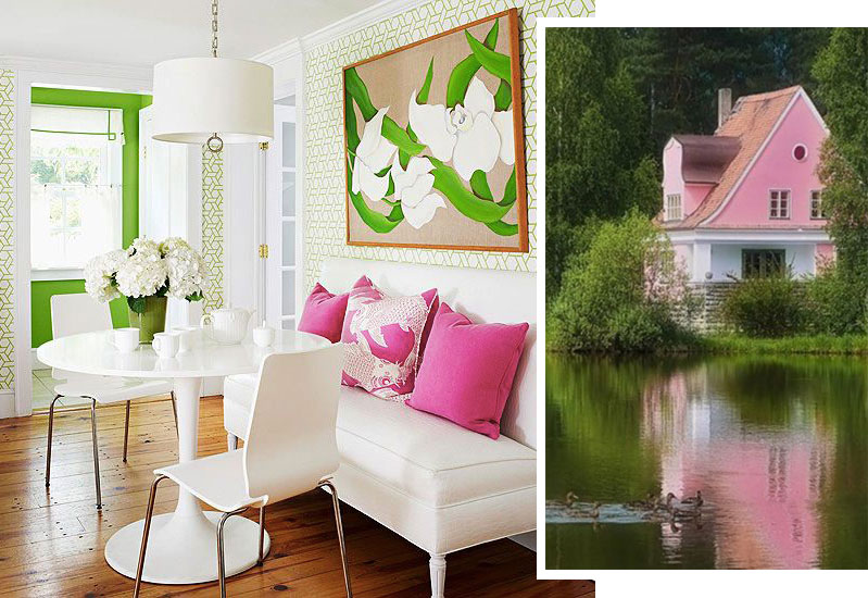 Colour Inspiration: Pink & Green