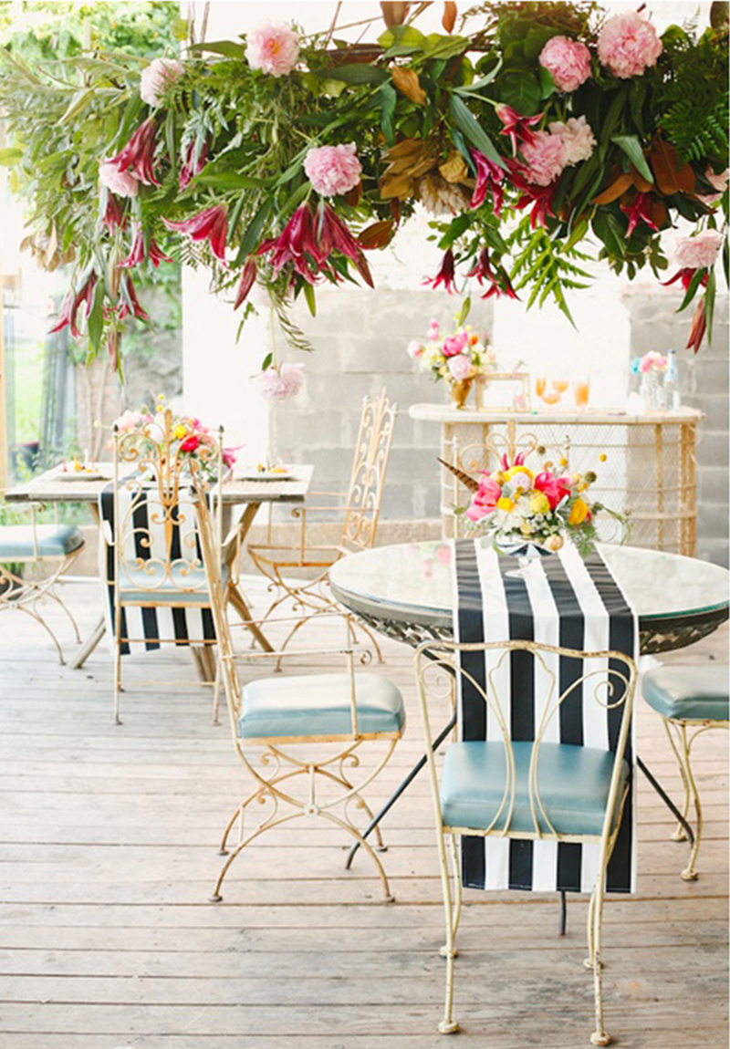 Design inspiration: Stripes and Roses
