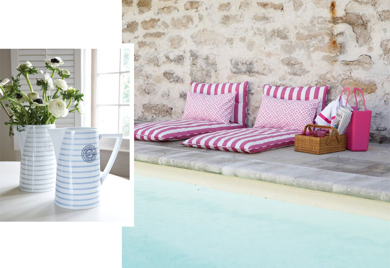 Design Inspiration: Outdoor Decorating with Stripes