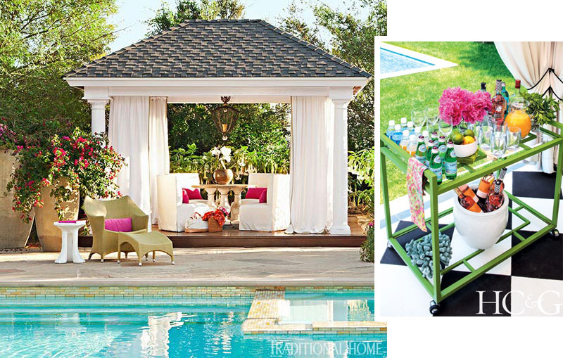 Décor Inspiration: Dreamy Pool Pavilions