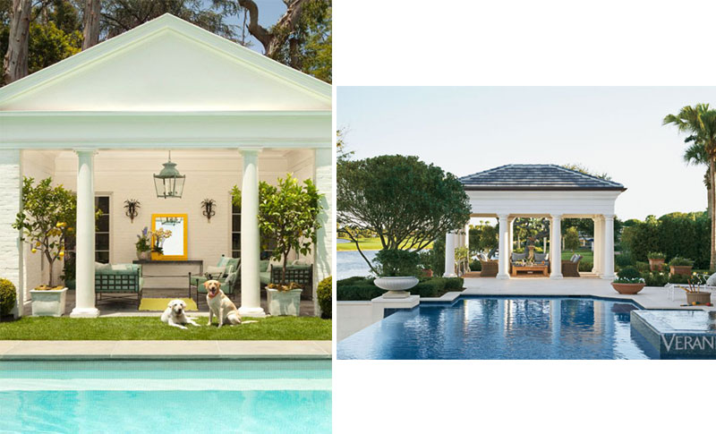 Décor Inspiration: Dreamy Pool Pavilions