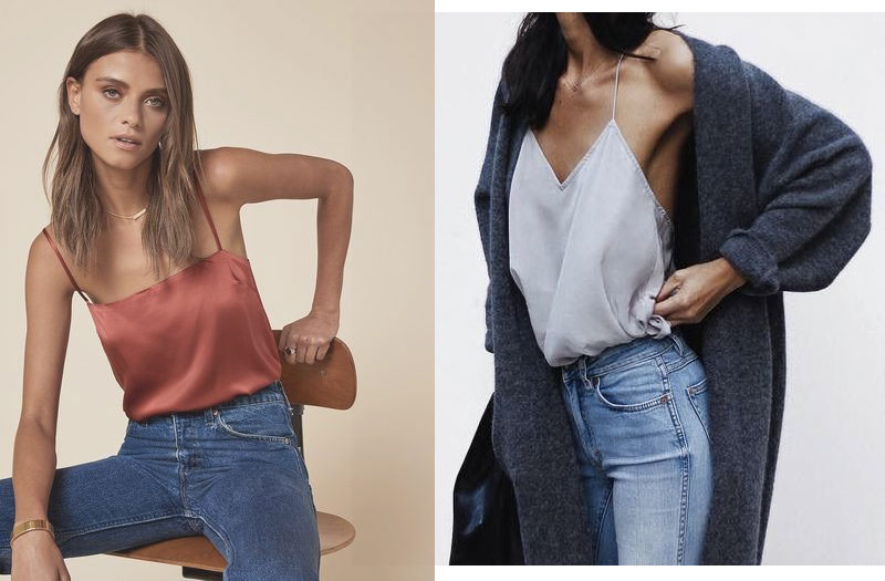 Of the Moment | Style Inspiration: How to Wear a Camisole as a Top