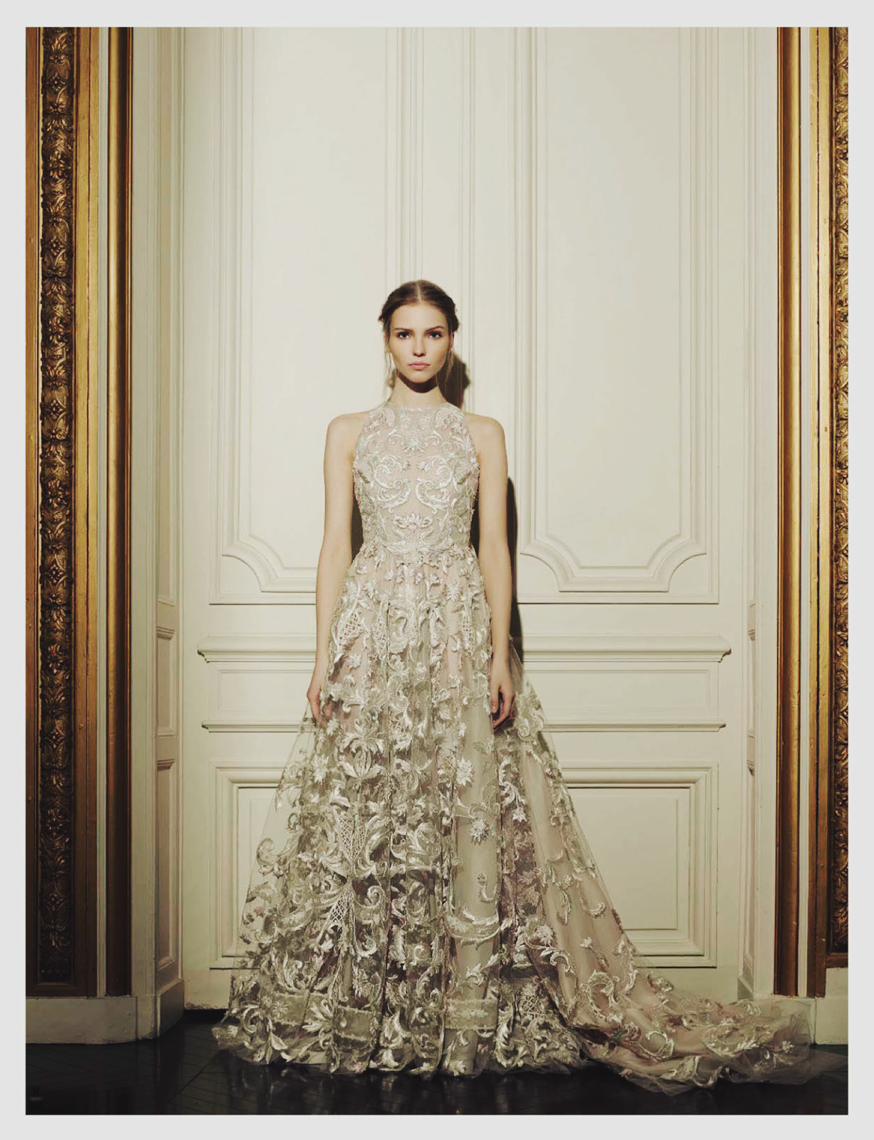 Fashion Redux: Valentino Haute Couture S/S 13: Sasha Luss by Gian Paolo Barbieri for Vogue Italia March 2013