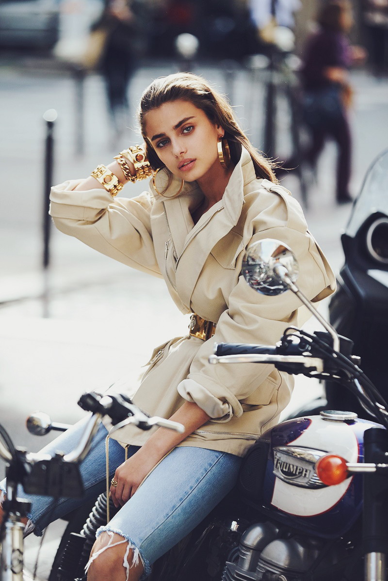 Taylor Hill by David Bellemere for Alexandre Vauthier Spring/Summer 2017
