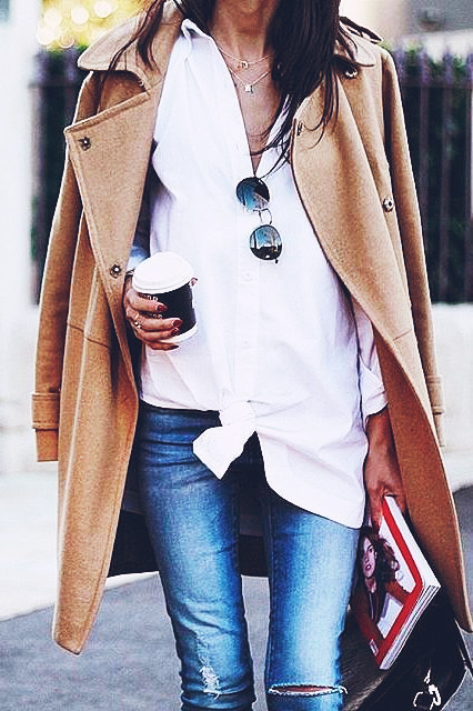 Style Inspiration: Trenches & Camel Coats