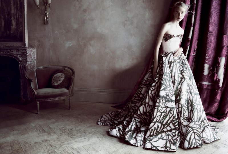 Editorial: Hedvig Palm by Regan Cameron for Harper's Bazaar UK December 2016