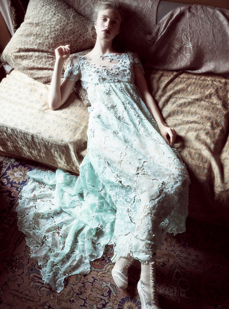 Editorial: Hedvig Palm by Regan Cameron for Harper's Bazaar UK December 2016