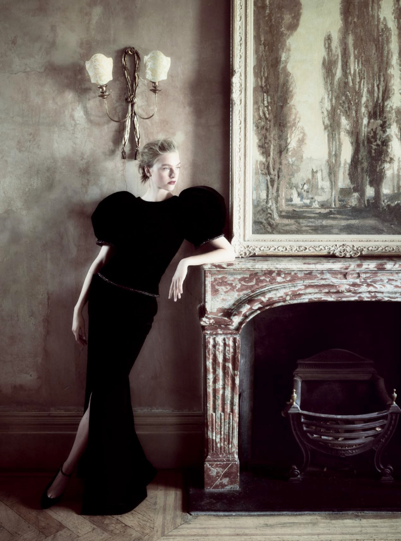 Editorial: Hedvig Palm by Regan Cameron for Harper's Bazaar UK December 2016