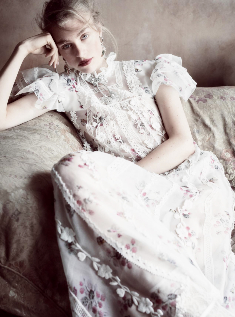 Editorial: Hedvig Palm by Regan Cameron for Harper's Bazaar UK December 2016