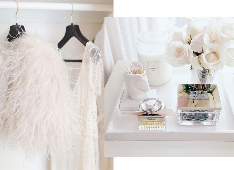 Holiday Inspiration | Decorating with winter whites