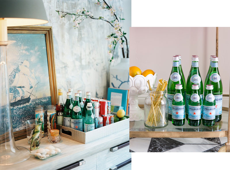 Holiday Inspiration | Christmas Cocktails & Glamorous Bar Carts
