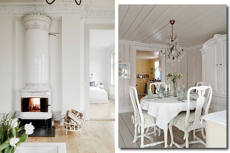 Holiday Inspiration | Decorating with winter whites