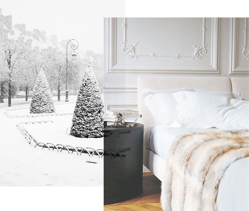 Holiday Inspiration | Decorating with winter whites