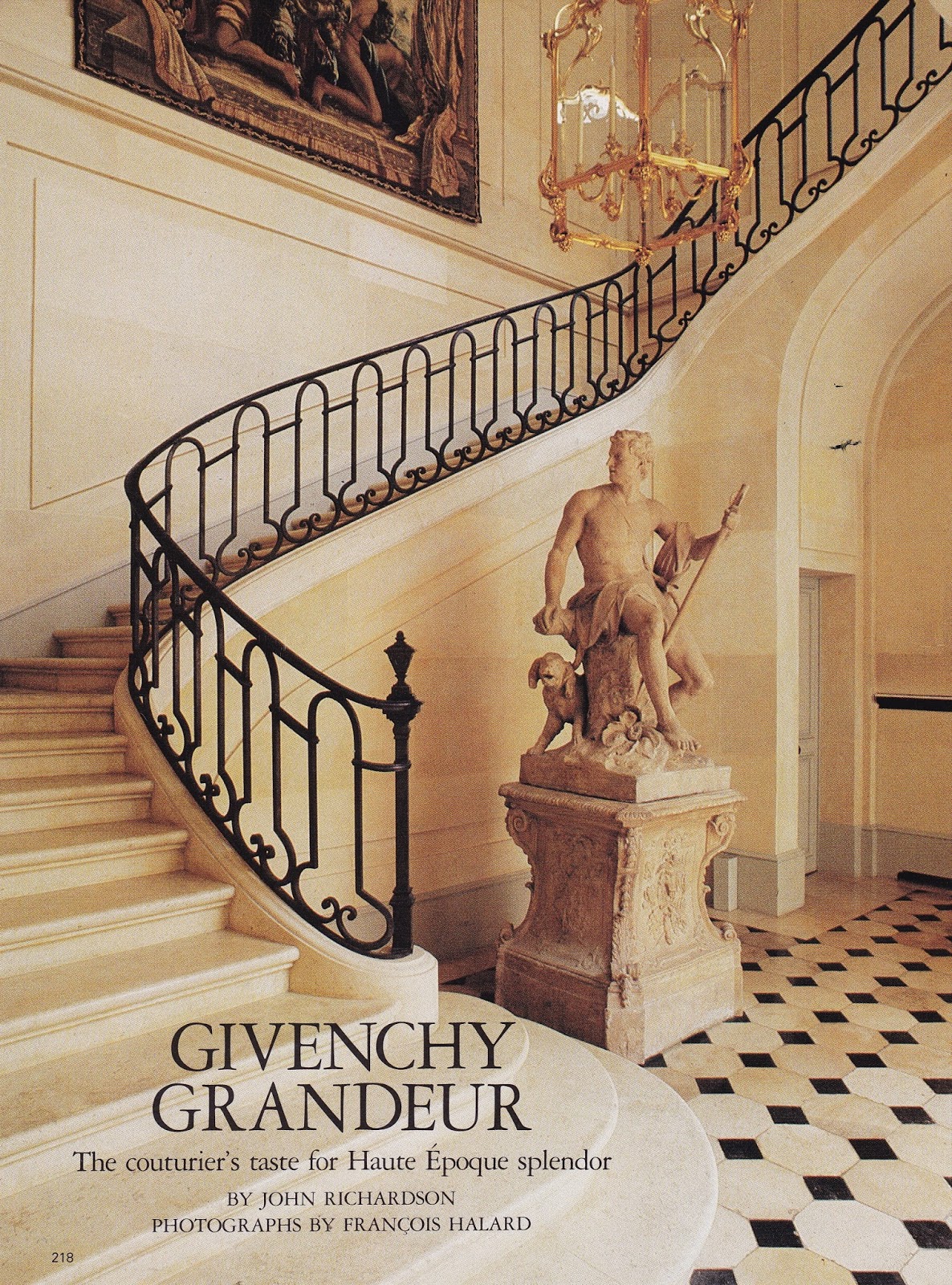 Interiors Redux | The Homes of Hubert de Givenchy in Paris & the South of France