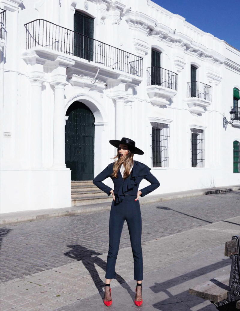 Editorial: Andreea Diaconu by Miguel Reveriego for Vogue Spain March 2017