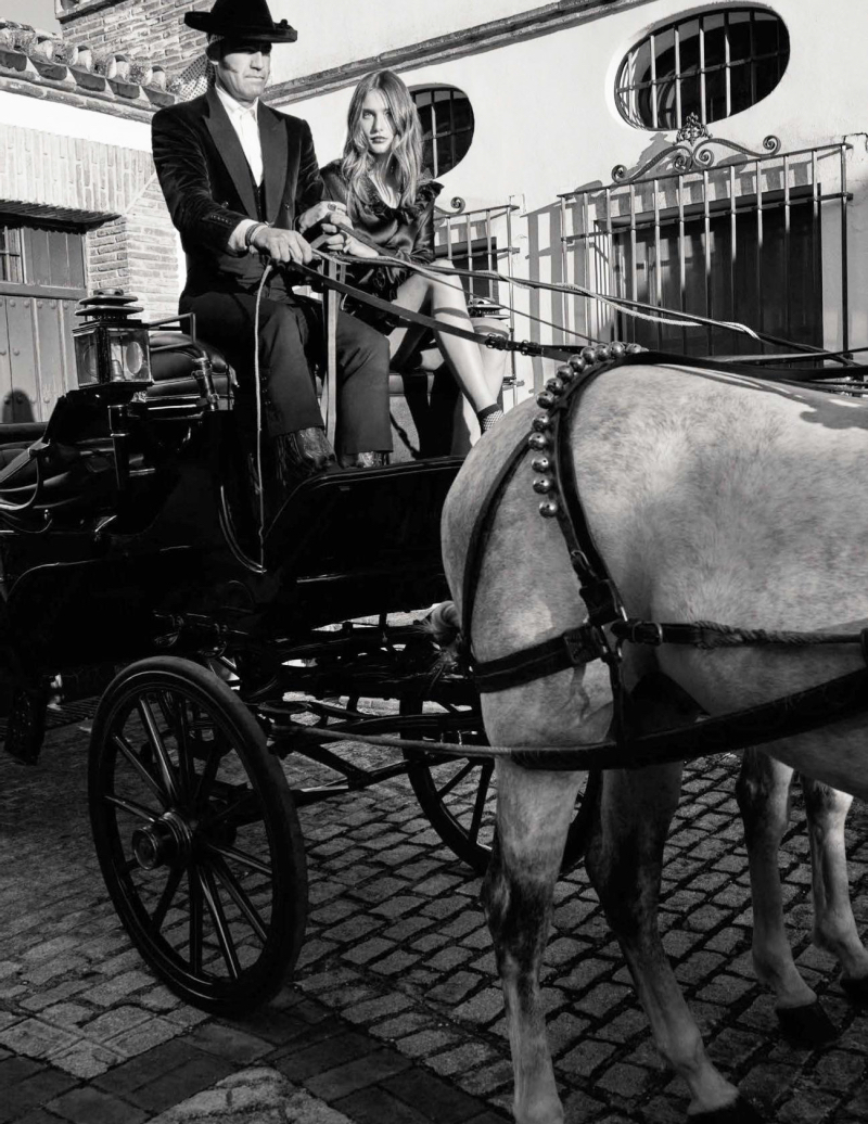 Editorial: Andreea Diaconu by Miguel Reveriego for Vogue Spain March 2017