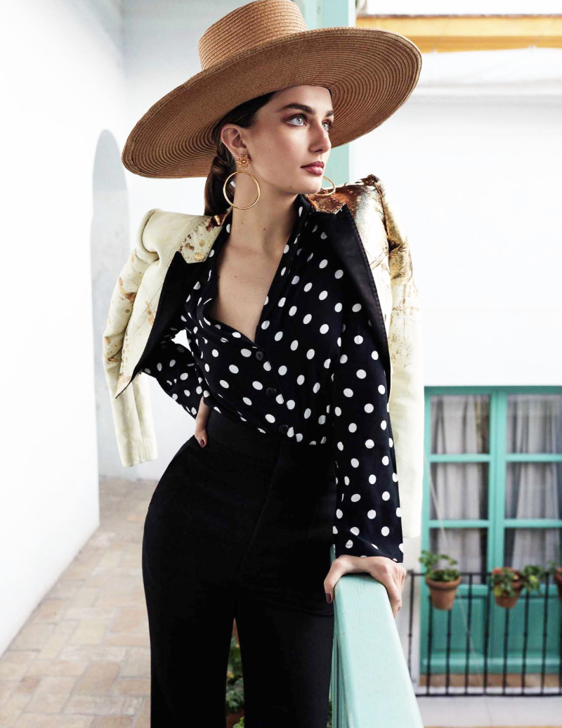 Editorial: Andreea Diaconu by Miguel Reveriego for Vogue Spain March 2017