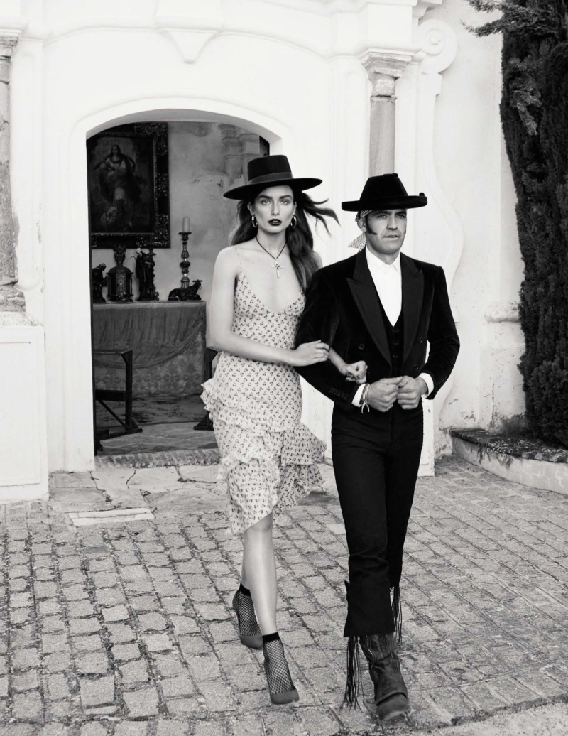 Editorial: Andreea Diaconu by Miguel Reveriego for Vogue Spain March 2017