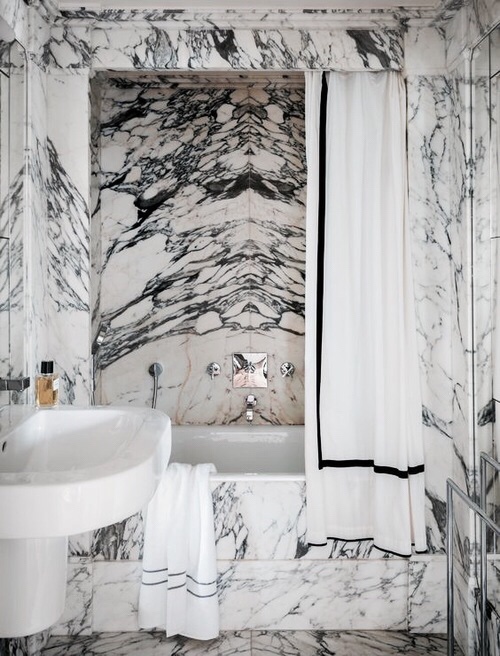Décor Inspiration 13 Stunning Marble Baths This is Glamorous