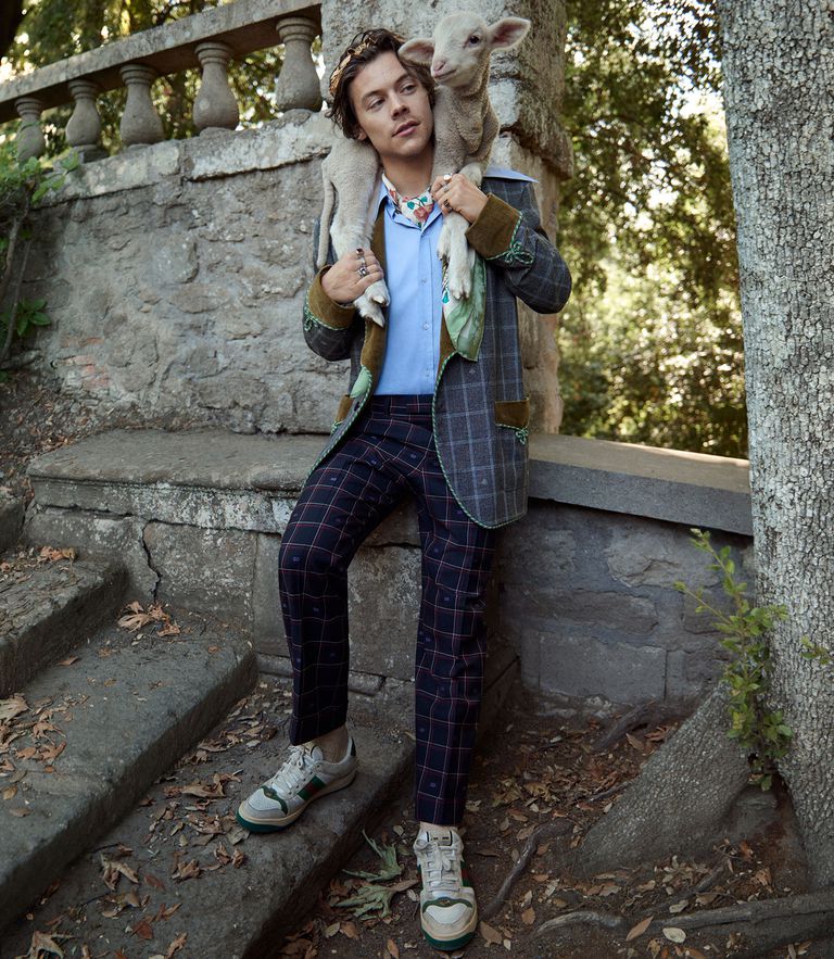 Ad Campaign: Harry Styles by Glen Luchford for Gucci