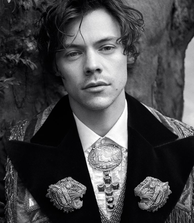 Ad Campaign: Harry Styles by Glen Luchford for Gucci