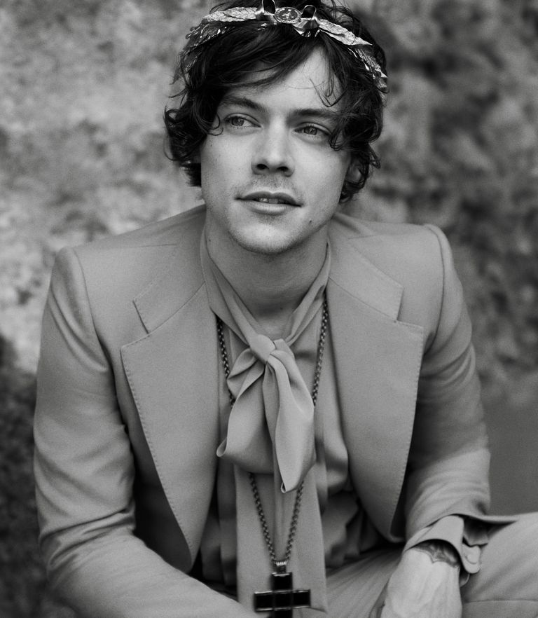 Ad Campaign: Harry Styles by Glen Luchford for Gucci