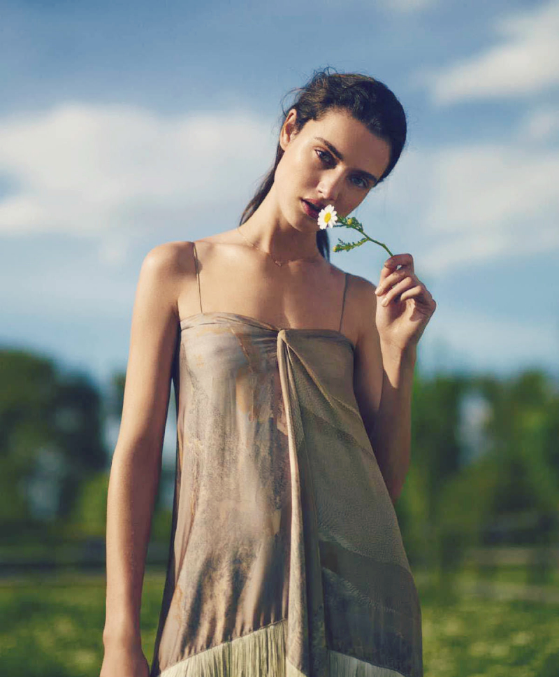 Fashion Editorial: Blanca Padilla for Harper’s Bazaar Spain July 2015.