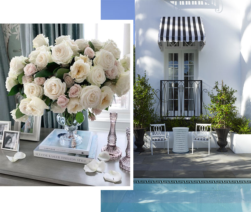 Design Inspiration: Stripes & Roses