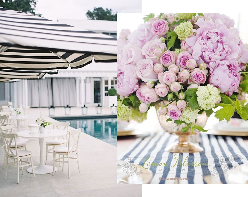 Design Inspiration: Stripes & Roses