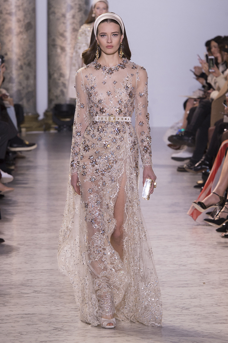 Runway: Elie Saab Spring 2017 Haute Couture, Paris