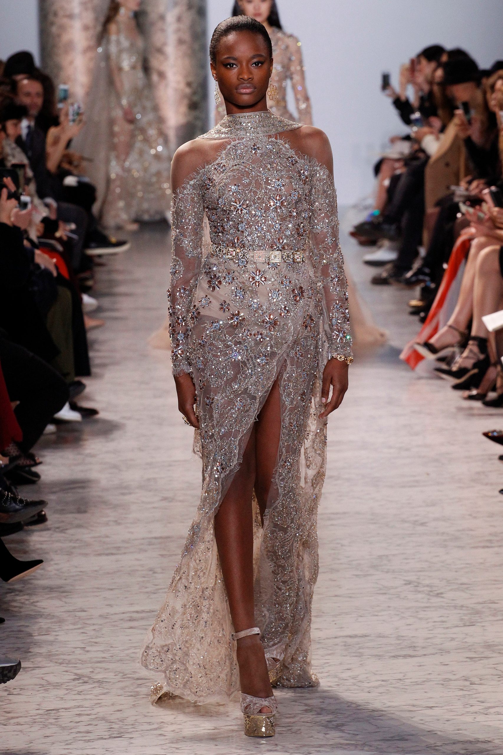 Runway: Elie Saab Spring 2017 Haute Couture, Paris