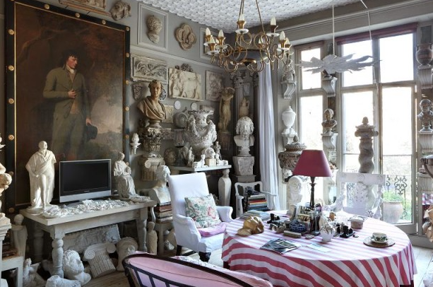 Décor Inspiration | At Home With: Master Plaster Caster, Peter Hone, Notting Hill