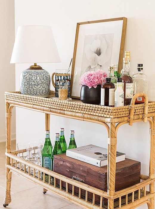 Décor | At Home: 5 Perfectly Styled Bar Carts