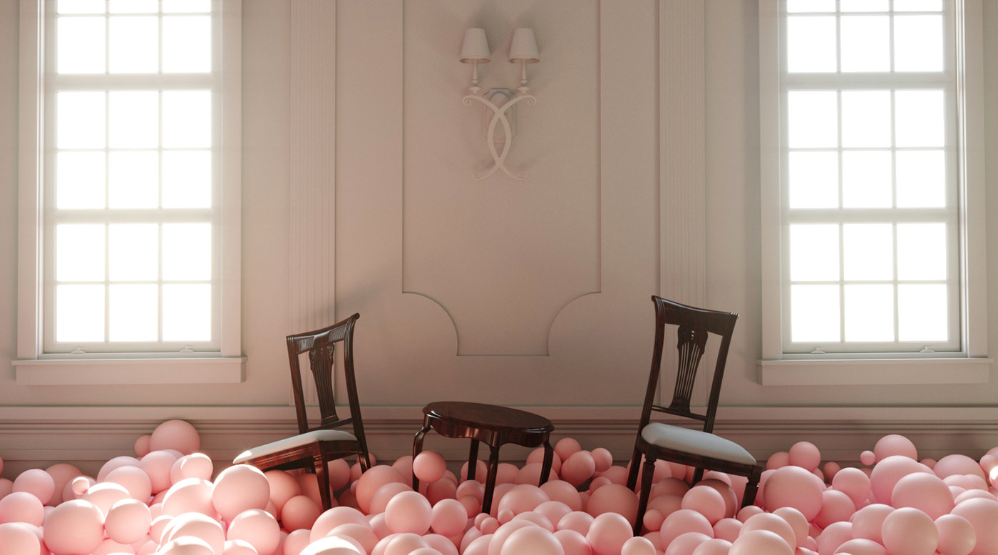 Digital Art: Filling Spaces by Federico Picci
