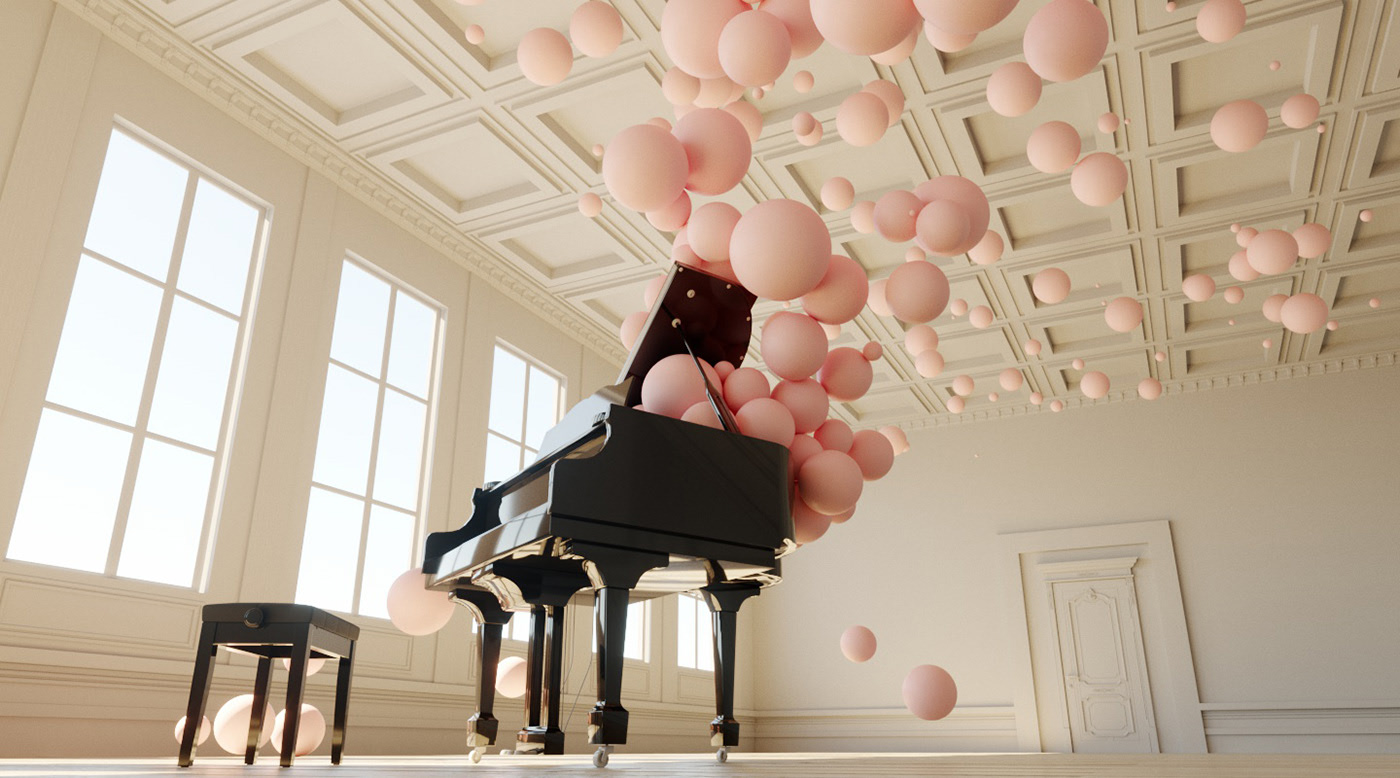 Digital Art: Filling Spaces by Federico Picci