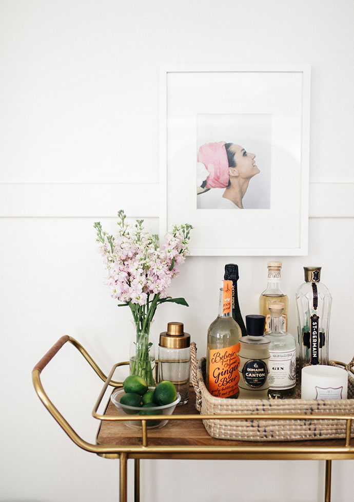 Décor | At Home: 5 Perfectly Styled Bar Carts