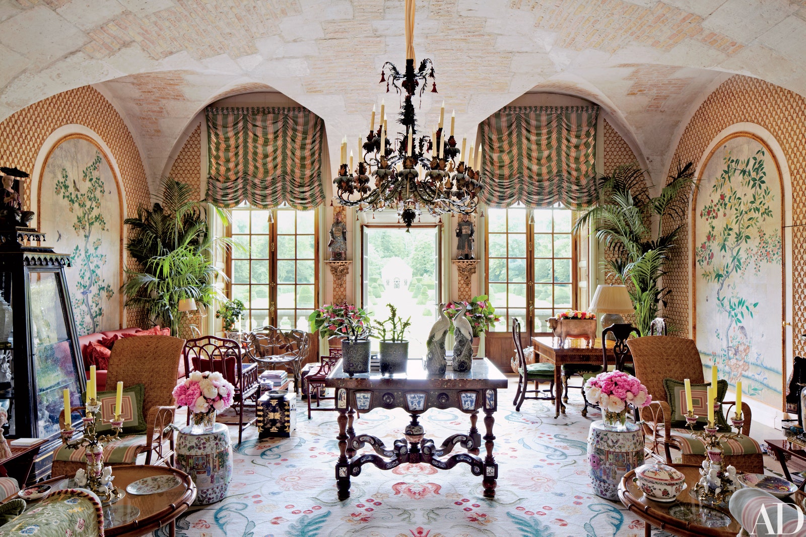 At Home With | Places: Valentino Garavani’s Château de Wideville, France