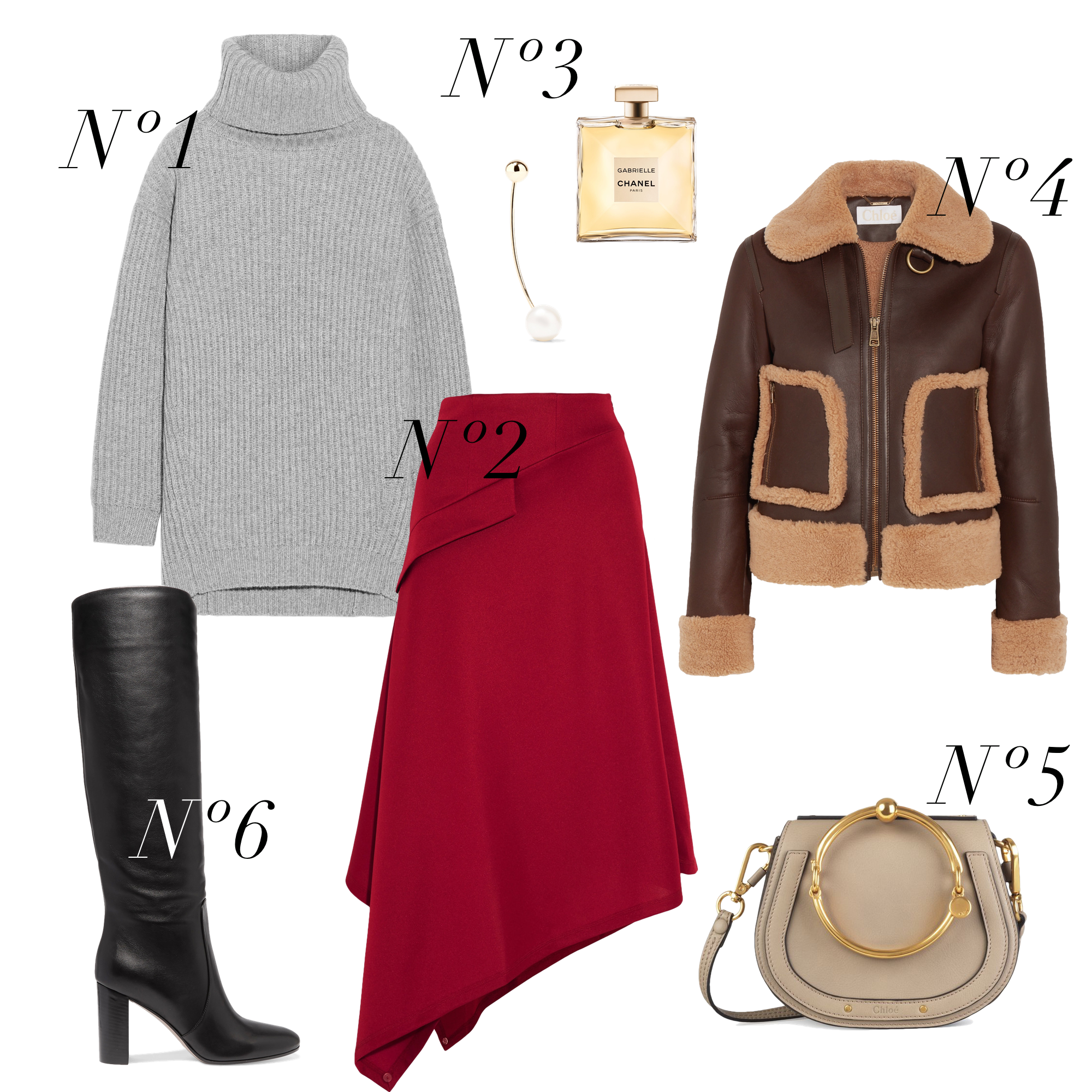 Style Inspiration: Midi Skirts & Knee Boots for Autumn